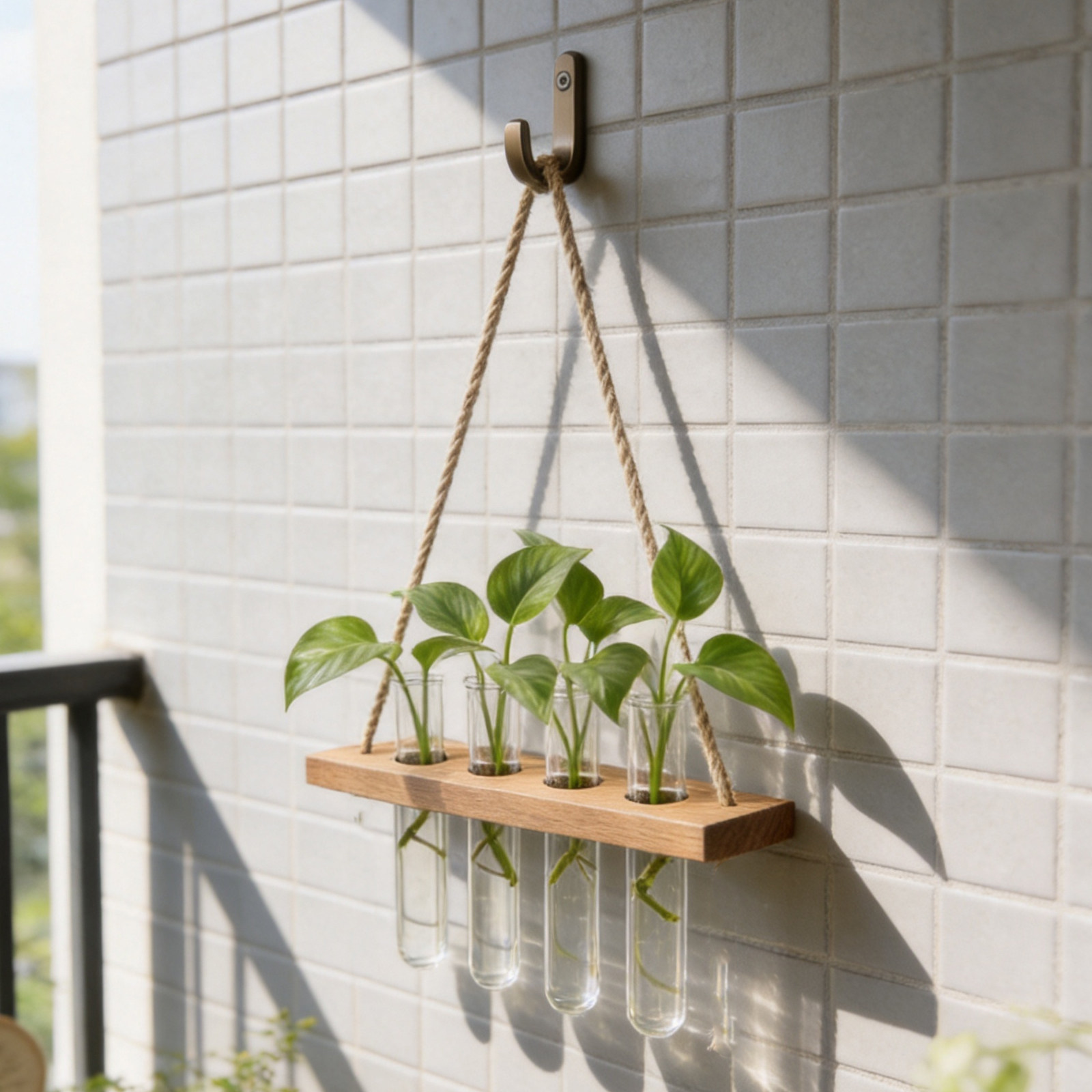 Wood Stand Plant Propagation S - Propagation Station Vase recension och pris