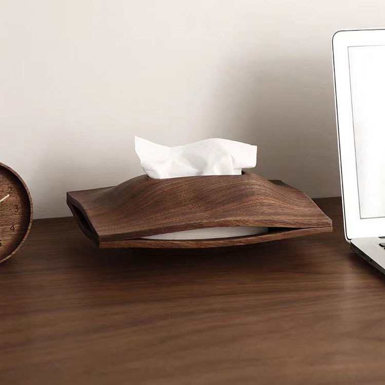 Wooden Tissue Box Walnut Pantr - Agar Tissue Culture recension och pris