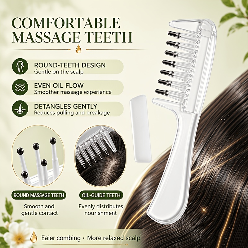 Scalp Oil Applicator Comb for  - Root Stimulator Liquid recension och pris