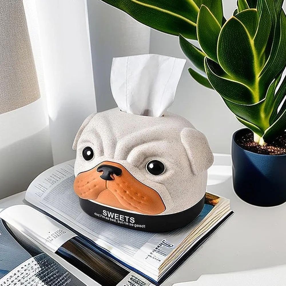 1pc Cute Dog Shape Tissue Box  - Agar Tissue Culture recension och pris