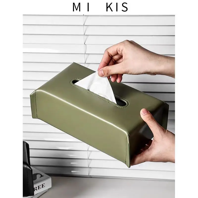 Woven Tissue Box Leather Napki - Agar Tissue Culture recension och pris
